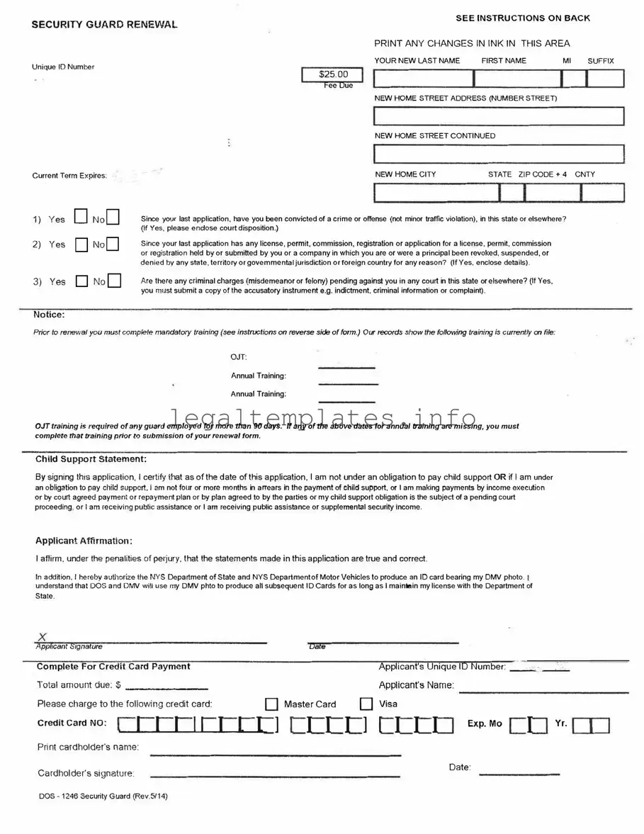 Fill a Valid Dos 1246 Form