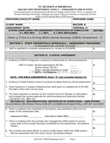 Fill a Valid 508 From Nc Dwi Services Form