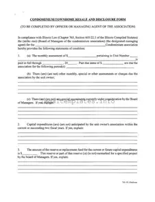 Fill a Valid Act 221 Disclosure Form