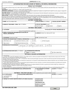 Fill a Valid DD 2870 Form