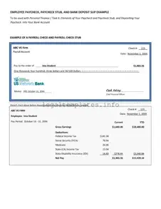 Fill a Valid Payroll Check Form