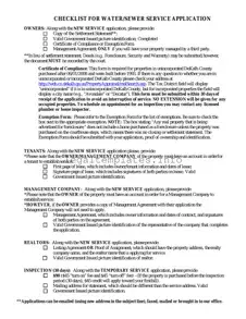 Fill a Valid Dekalb County Water Application Form