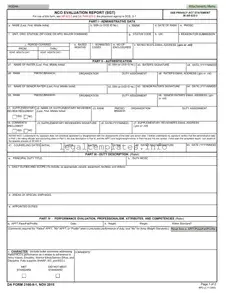 Fill a Valid Da 2166 9 1 Form