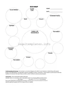 Fill a Valid Eco Map Form