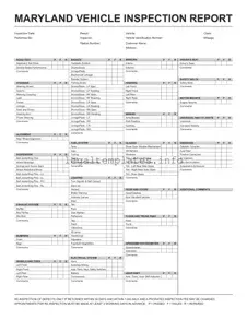 Fill a Valid Md Inspection Report Form