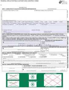 Fill a Valid Drug Screen Form