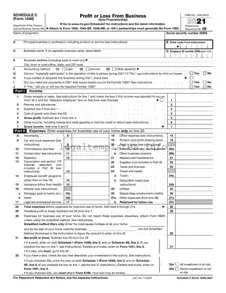 Fill a Valid IRS Schedule C 1040 Form