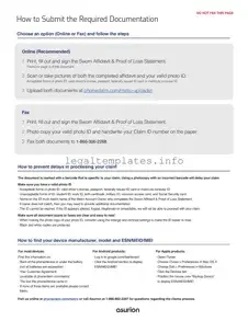 Fill a Valid Asurion F-017-08 MEN Form