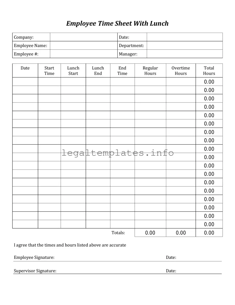 Fill a Valid Time Card Form
